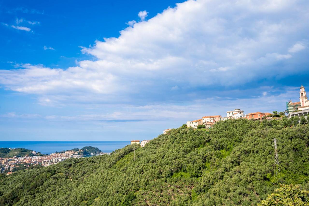 016 - Casa Tranquilla Vista Mare, Pace E Natura - 10 Minuti Dalla Spiaggia Appartement Sestri Levante Buitenkant foto