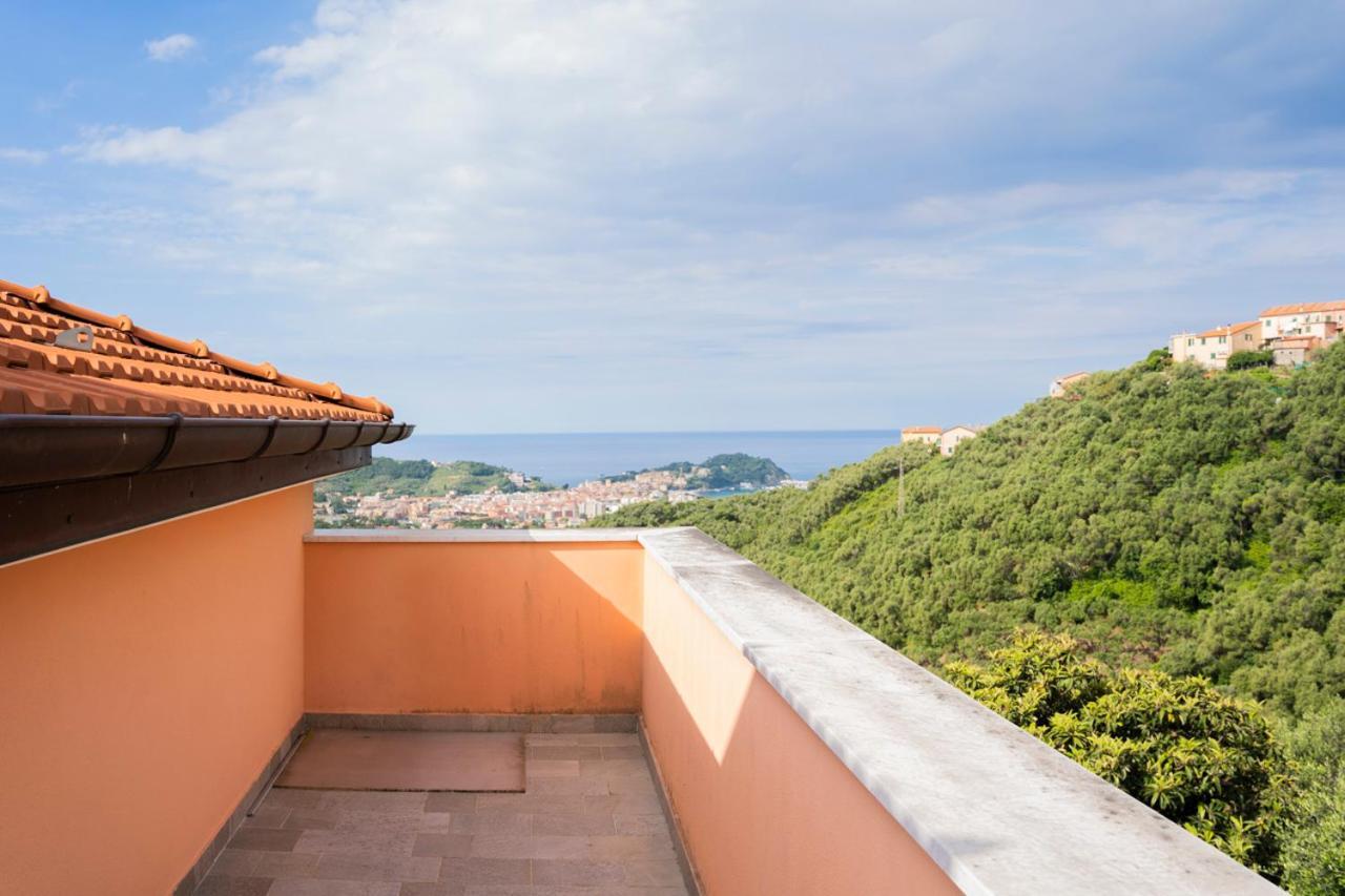 016 - Casa Tranquilla Vista Mare, Pace E Natura - 10 Minuti Dalla Spiaggia Appartement Sestri Levante Buitenkant foto