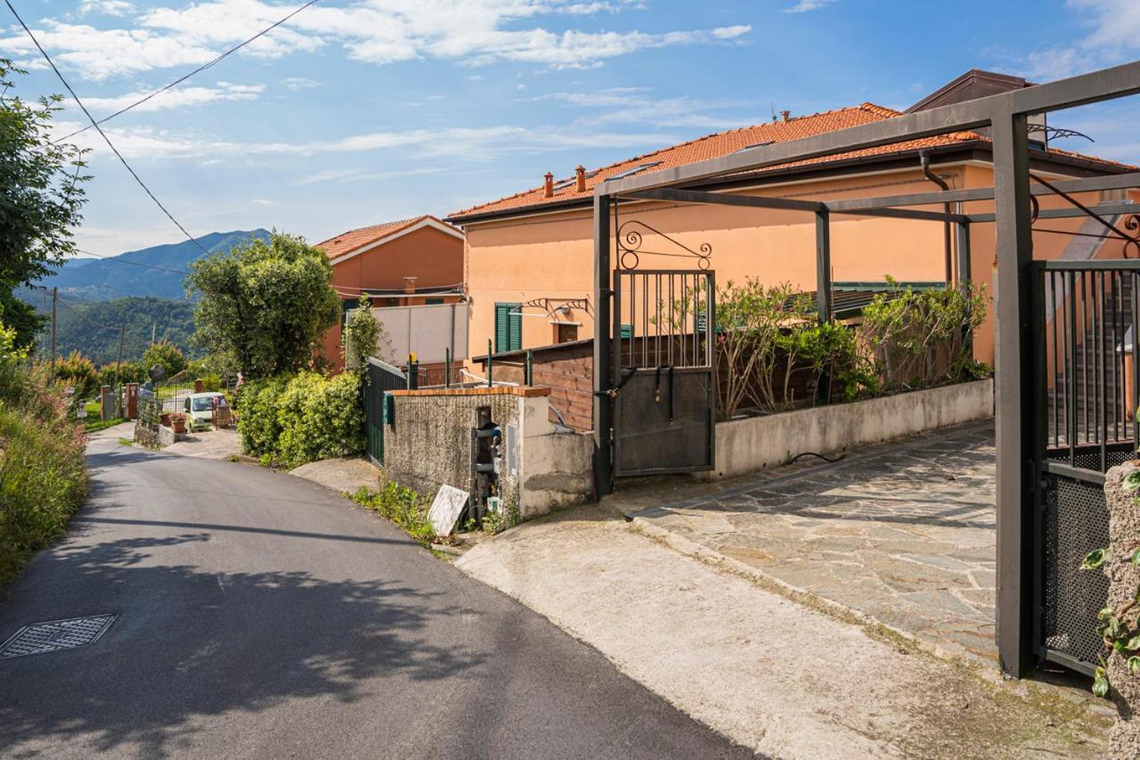 016 - Casa Tranquilla Vista Mare, Pace E Natura - 10 Minuti Dalla Spiaggia Appartement Sestri Levante Buitenkant foto