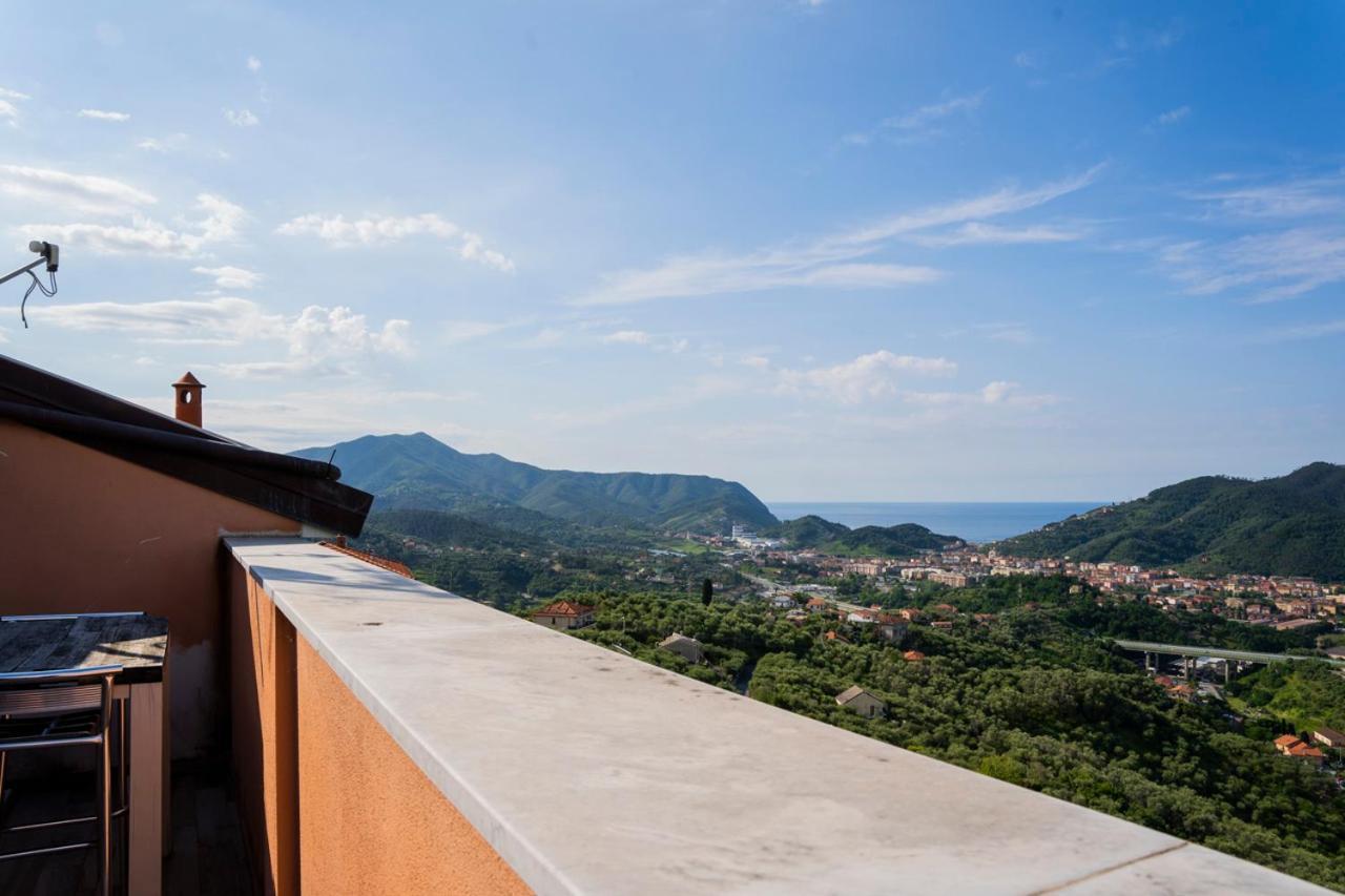 016 - Casa Tranquilla Vista Mare, Pace E Natura - 10 Minuti Dalla Spiaggia Appartement Sestri Levante Buitenkant foto